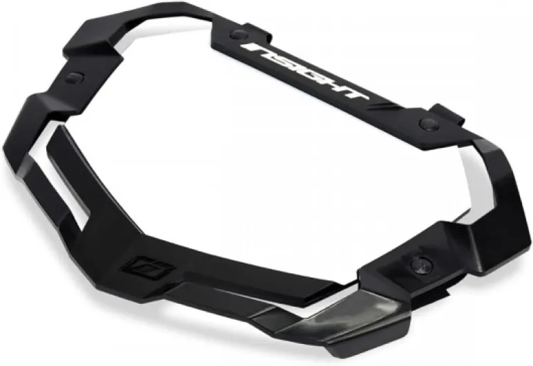 Insight Pro BMX Number Plate 3D Vision2 (Black, Pro)
