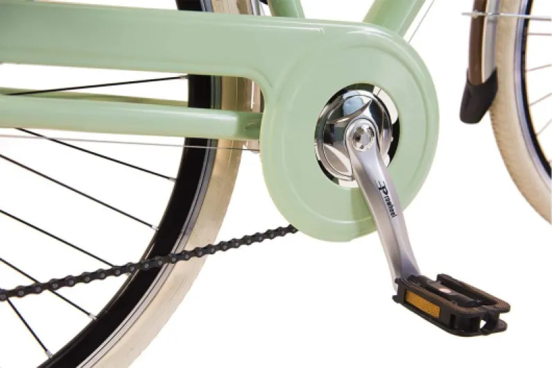 Via Veneto by Canellini Bici Vélo Citybike Byciclette CTB Femme Dame Vintage Retro Velo de Ville Via Veneto Aluminium Vert Clair 46