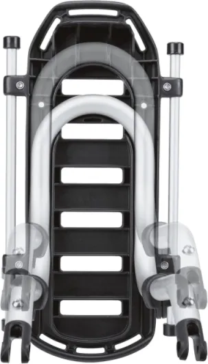 Tour Rack Porte Bagage Adulte Unisexe, Noir, Taille Unique