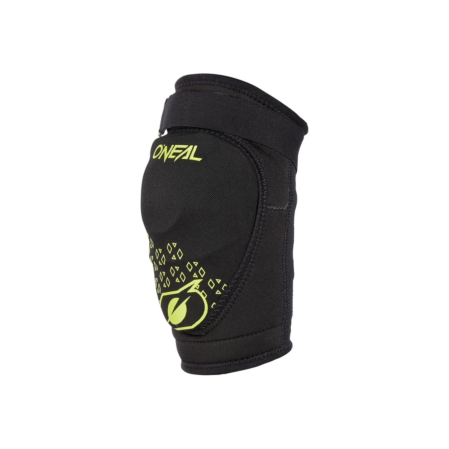 O'NEAL BMX VTT Downhill - IPX® - Protection contre les chocs en polyuréthane, construction légère, matériau résistant à l'abrasion - Dirt Knee Guard Youth V.23 - Noir jaune fluo - L-XL L/XL