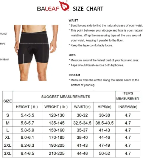Short Cycliste Homme Cuissard Vélo VTT avec Coussin Compression à 5 Couches Rembourré Respirant Séchage Rapide Anti Glissante M Bleu