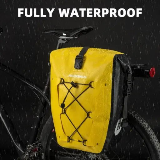 Test Sacoche Arrière de Vélo ROCKBROS 25L : la sacoche qui fait le job pour le vélotaf et les petites randos