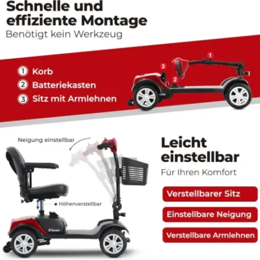 Test Scooter électrique NuvlaGu W584s00002 : le petit 4 roues pratique mais pas léger à trimballer