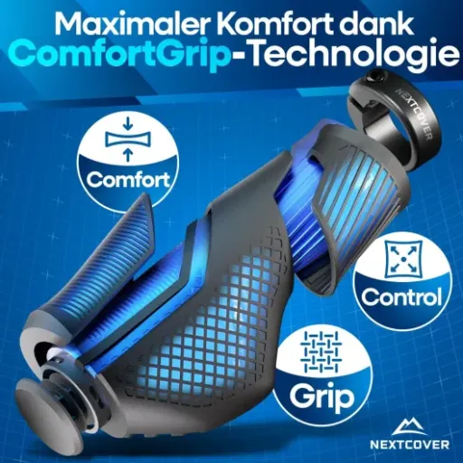 Test NEXTCOVER Poignées de vélo ergonomiques : des poignées confort qui font le job sans chichi