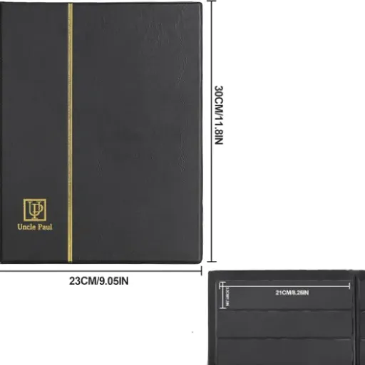 Test Album de timbres Uncle Paul AS0107BK : le classeur simple qui fait le job pour débuter ou s’y remettre