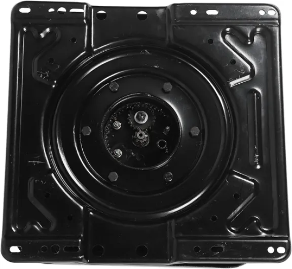 Base électrique de Service 385x395mm pour Véhicules Récréatifs et Commerciaux Rotation à 360 Degrés Construction en Acier Inoxydable et en Acier au Carbone Ajustement Universel