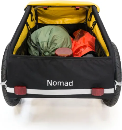 Burley Nomad Remorque de vélo Cargo, Jaune/Noir, Taille Unique