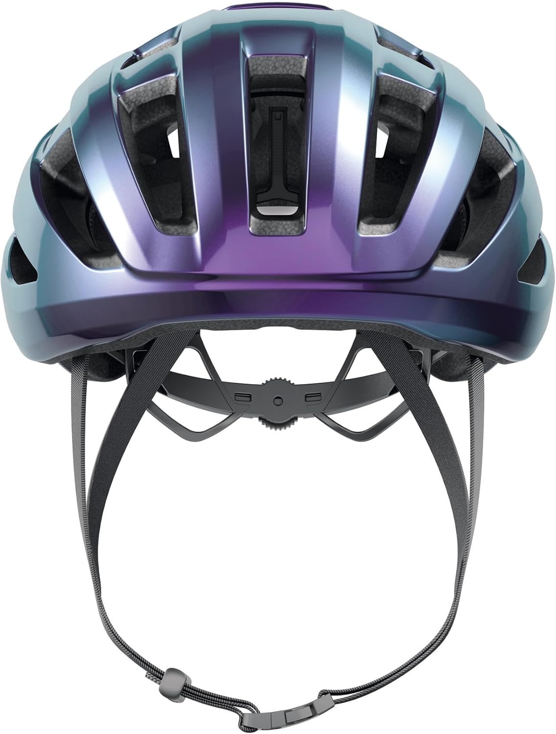 ABUS Casque de vélo de Course PowerDome - Casque de vélo léger avec système d'aération Intelligent et Profil aérodynamique - Made in Italy - pour Hommes et Femmes Violet (flip flop purple) L (57-61 cm)