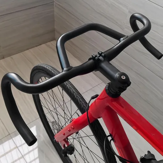 Guidon à Vélo, Guidon à Chute en Alliage en Aluminium, Confortable Antidérapant pour les Vélos de Tournée en Gravier et de Montagne, Installation Facile (31,8 * 440 mm) 31.8*440mm