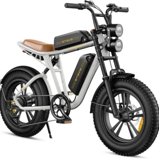 Test ENGWE M20 double batterie : le fat bike électrique qui mise sur l’autonomie et le look