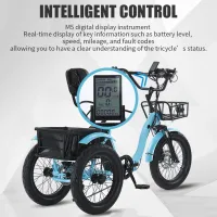Test Tricycle électrique pliable 18" HDaspijh : le triporteur urbain pratique mais pas léger