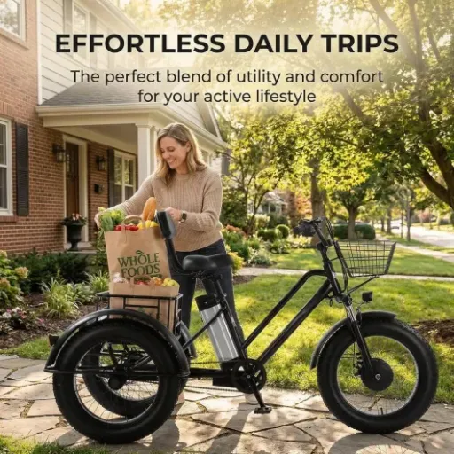 Test Tricycle électrique 20" cargo 200 kg : le triporteur pas très glamour mais pratique pour le quotidien