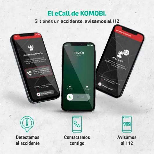 KOMOBI Pro Traceur GPS pour Moto avec Alarme Antivol - GPS Tracker avec Avis de Révisions - Localisateur de Scooter avec Abonnement et SIM - Traqueur de Vehicle avec Télémétrie + Smartkey