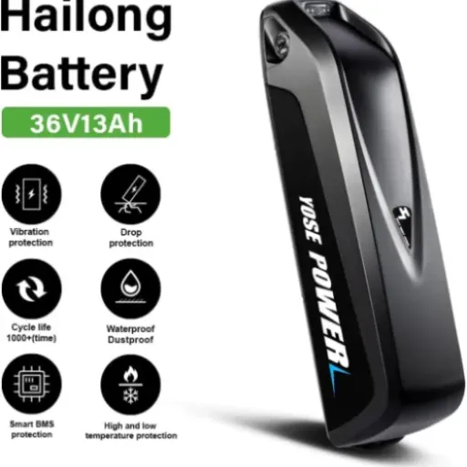 Test YOSE POWER Hailong 36V 13Ah : une batterie correcte pour redonner vie à un VAE sans se ruiner