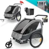 Test KESSER Sport-RX 2en1 : la remorque vélo pas chère qui fait le job pour les sorties en famille