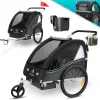 Test KESSER Sport-RX 2en1 : la remorque vélo pas chère qui fait le job pour les sorties avec enfants