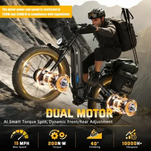 Test FREESKY Ranger Air : le fat bike électrique double moteur qui ne fait pas semblant