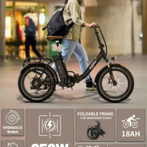 Test OneSport OT16 Max : le fat bike pliant qui veut tout faire (ville, chemins, trajets boulot)