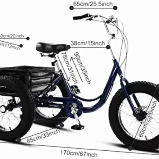 Test Tricycle à Gros Pneus 20'' x 4'' GplHAIN : le vélo à trois roues pour ceux qui veulent rester stables