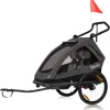 Test Lionelo CAMA : la remorque vélo/poussette qui fait le job pour 1 ou 2 enfants, avec quelques défauts