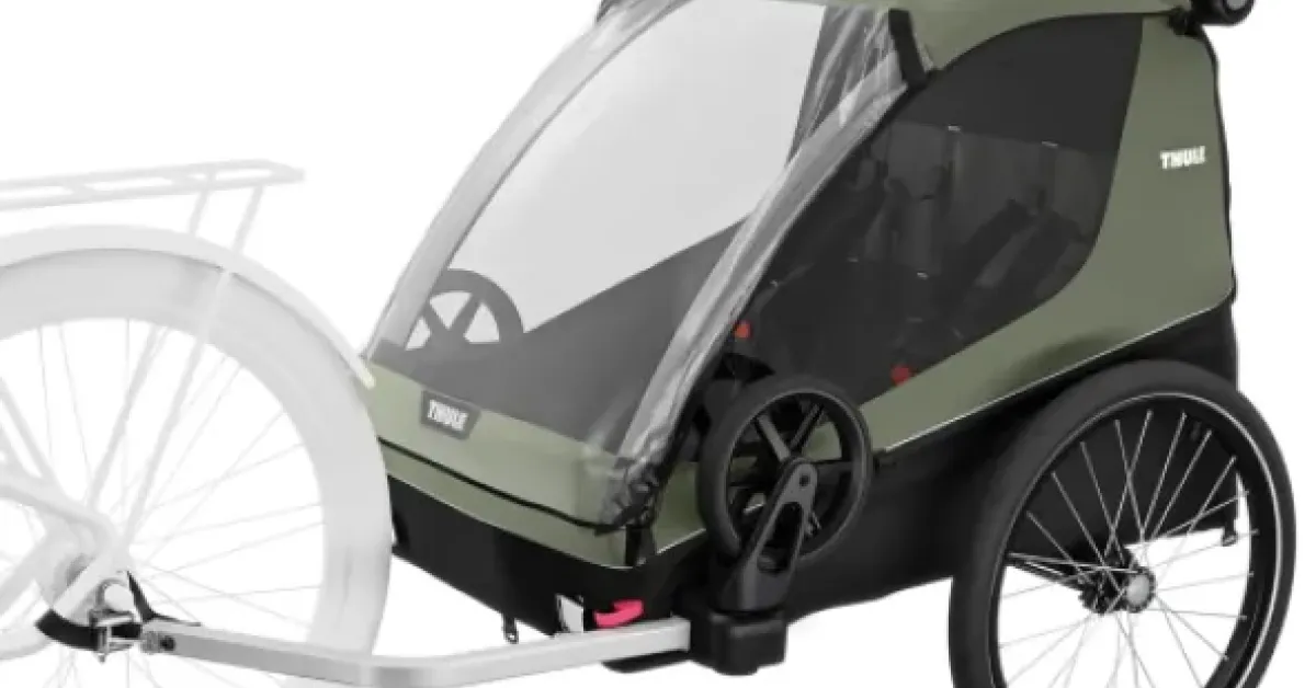 Test Thule Courier Remorque Vélo : la remorque polyvalente qui fait (presque) tout