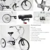 Test Tricycle Adulte 3 Roues LJYKBFL : le vélo des courses pour seniors qui mise sur la stabilité