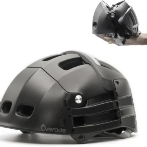 Test Overade Plixi Fit : le casque vélo pliable qui tient enfin dans un sac de ville