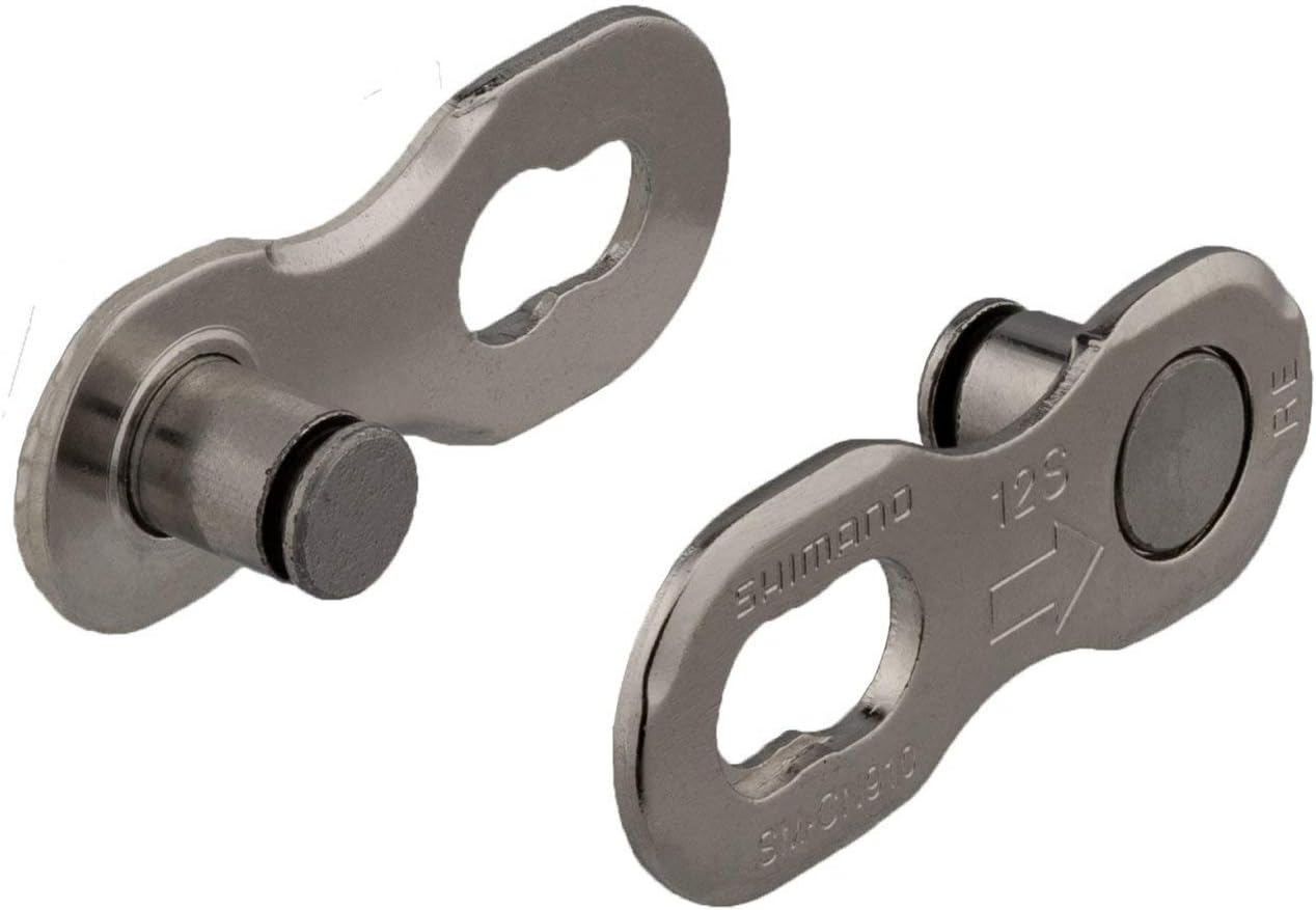 Shimano CN-M6100 (Deore) Kette 12 fach // 126 Glieder (Quick-Link) argenté