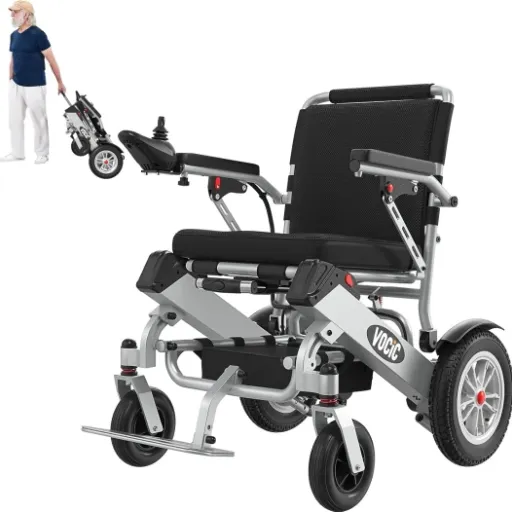 Test VOCIC V62 : le fauteuil roulant électrique pliable qui mise sur la double batterie