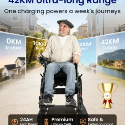 Test VOCIC V58 : le fauteuil roulant électrique pliable qui mise sur l’autonomie et le confort
