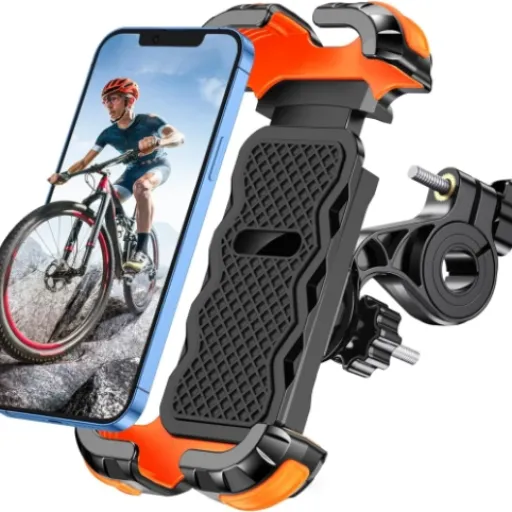 Test Glangeh Support Telephone Velo : un support qui tient bien le téléphone sans se prendre la tête