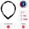 Test ABUS Tresor 1385 (110 cm) : un antivol à code qui fait le job pour l’usage du quotidien