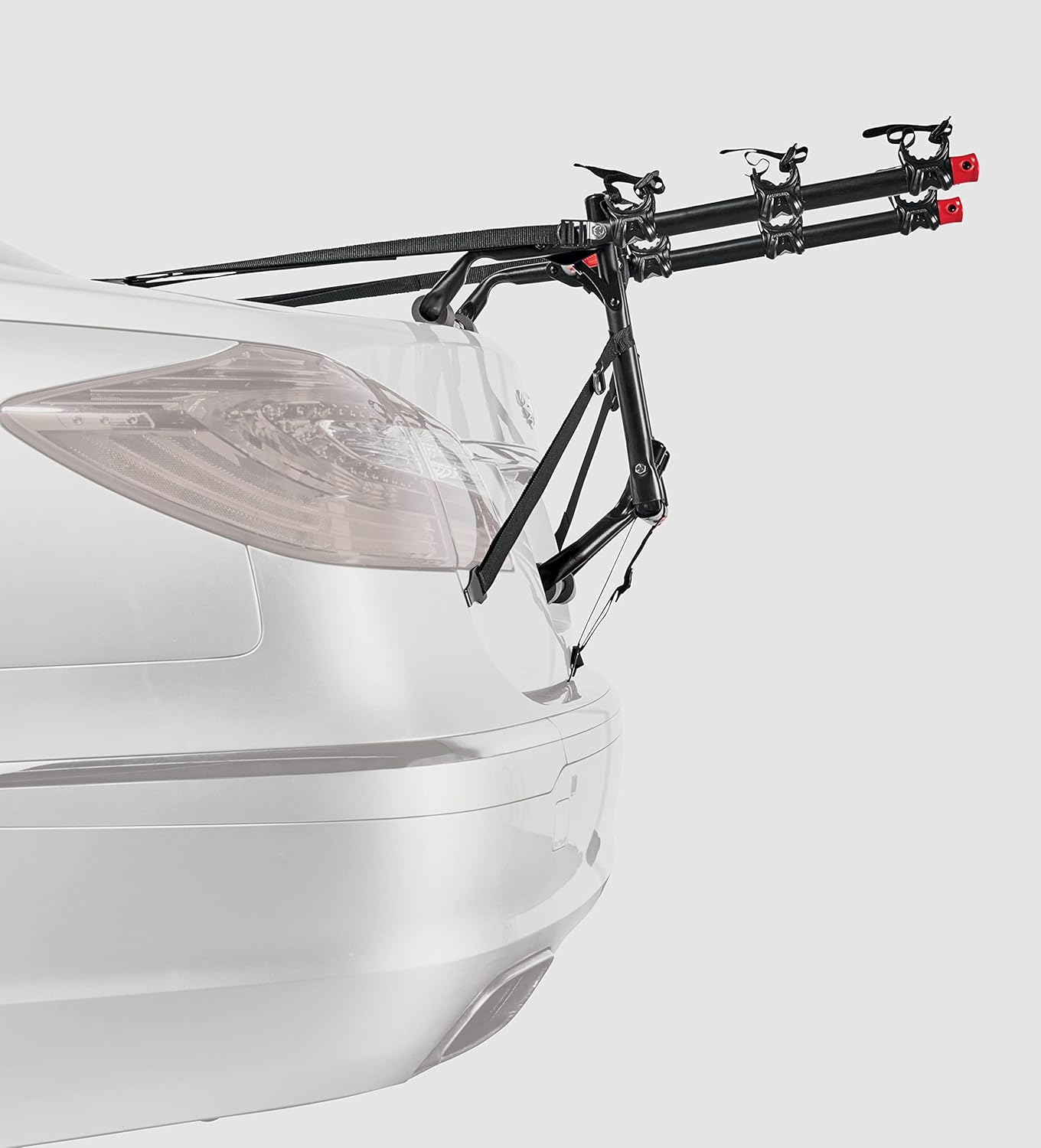 Sports Deluxe + Support de Coffre pour 3 vélos, modèle QS3, Noir 3-Bike Porte-vélos