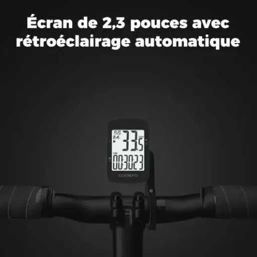 Test CooSpo BC26 : le compteur GPS simple qui fait le job sans ruiner le budget