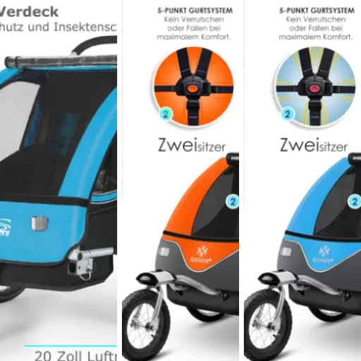 Notre sélection des 4 meilleurs remorques vélo enfant (2026)