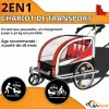 Test SAMAX Remorque Vélo Convertible Jogger 2en1 : la solution familiale pas chère qui fait le job (avec quelques compromis)